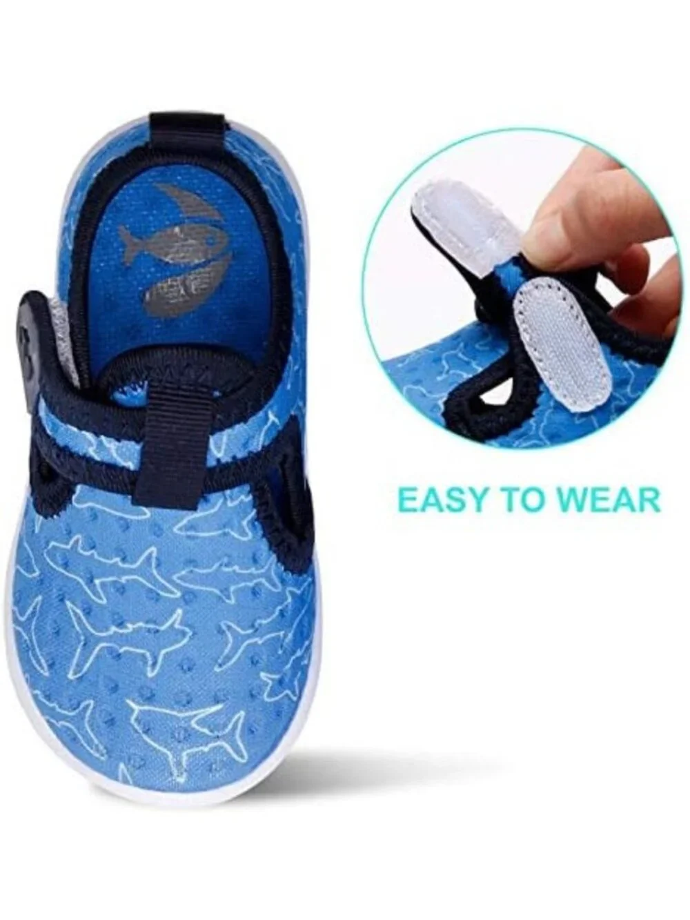 Quick-Dry Aqua Socks for Kids - Lightweight Barefoot Water Shoes for Beach